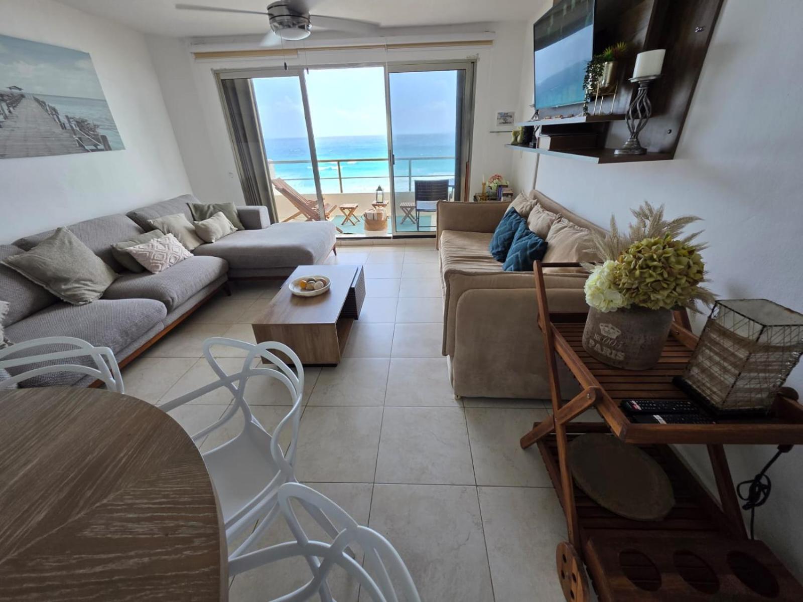 Perfect Vacation Getaway,Ocean View,Wifi, Beach Cancún Esterno foto